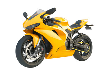 Obraz premium motorcycle isolated on white