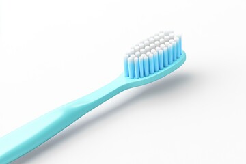 Light Blue Toothbrush, Studio shot, Dental hygiene product, Cleanliness