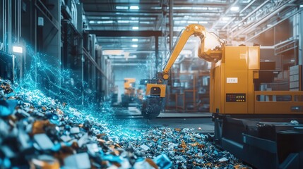 Autonomous AI Waste Sorting System in Action