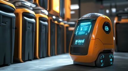 Futuristic Robot for Waste Sorting and Scanning