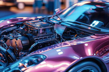 Fototapeta premium engine