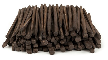 High-Quality Collection of Steel Nails for Heavy Construction Use