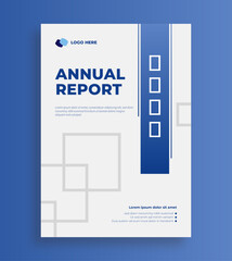 modern annual report cover book business design