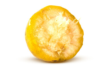 Ambarella, Ataheitte apple , Great hot plum, Kedondong isolated on white, transparent background. png file