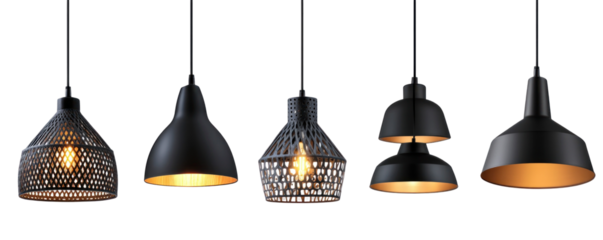 light bulb on black background