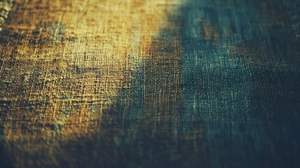 Textured canvas background, close-up, studio shot, blurred edges, design element
