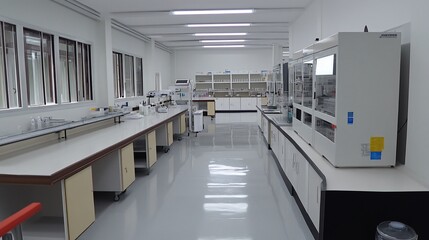 Modern Sterile Laboratory Interior Design