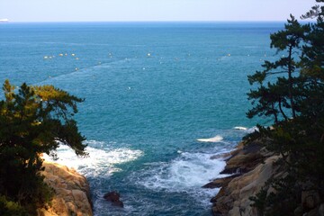 울산 대왕암 공원 바다 (Ulsan Daewangam Park Sea)