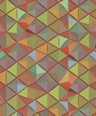 Fototapeta premium Vibrant Geometric Abstract Wallpaper Design