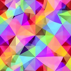 Fototapeta premium Abstract Geometric Design with Sharp Triangles