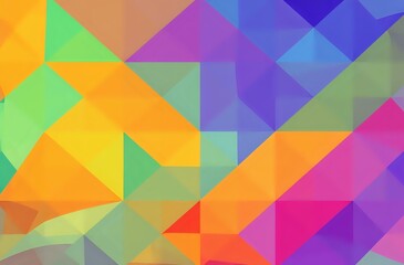 Fototapeta premium Energizing Geometric Abstract Design