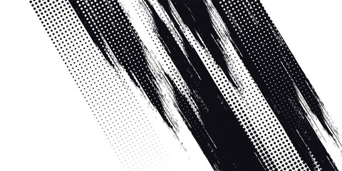 Abstract Diagonal Line Grunge Texture In White Background