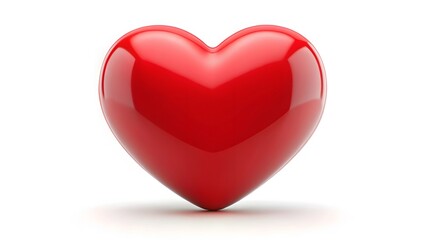 Fototapeta premium Red Heart Shape