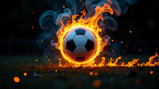 Fiery Soccer Ball Ignites Passion for the Game