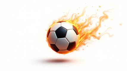 Explosive Soccer Ball in Motion A Dynamic Visual