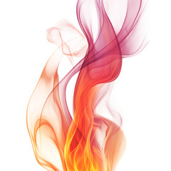 PNG Liquid Fire Against Transparent Background for Dynamic, Artistic, or Fiery Branding and Design Projects