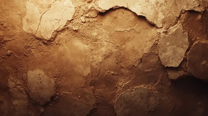 Fototapeta premium Cracked textured earth wall background