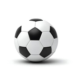 Soccer ball isolated on white background image of background.