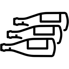 Wine Bottles Icon