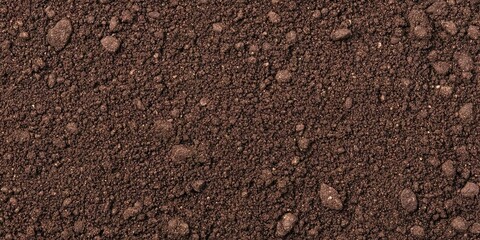 Dark Brown Soil Texture 