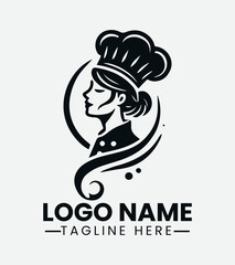 Chef Logo Design, Cook Logo Design, Culinary Logo, Kitchen Logo, Restaurant Logo
