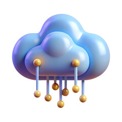 Cloud Computing 3D Icon cloud computing 3d icon technology cloud data