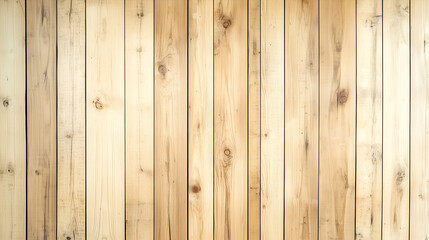 Fototapeta premium Warm and inviting texture of light wood plank wall for interior design background and rustic style projects.