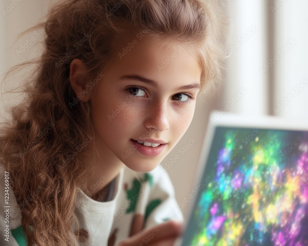 Poster engage in effective online learning with a student-focused virtual tutoring session, featuring real-