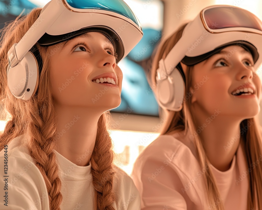 Poster experience a next-generation virtual classroom where students engage in role-playing simulations via