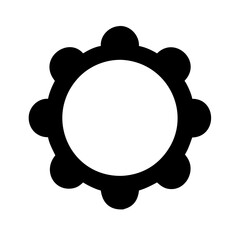 tambourine icon design