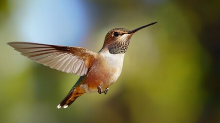 A hummingbirdâ€™s wings beat so fast, yet its beauty is found in stillness. 