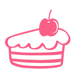 cupcake with cherry