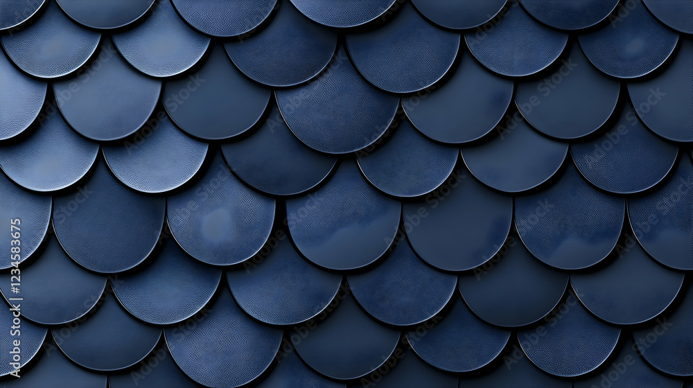 Aufkleber abstract dark blue scale pattern background texture. ideal for websites, presentations, or design pr