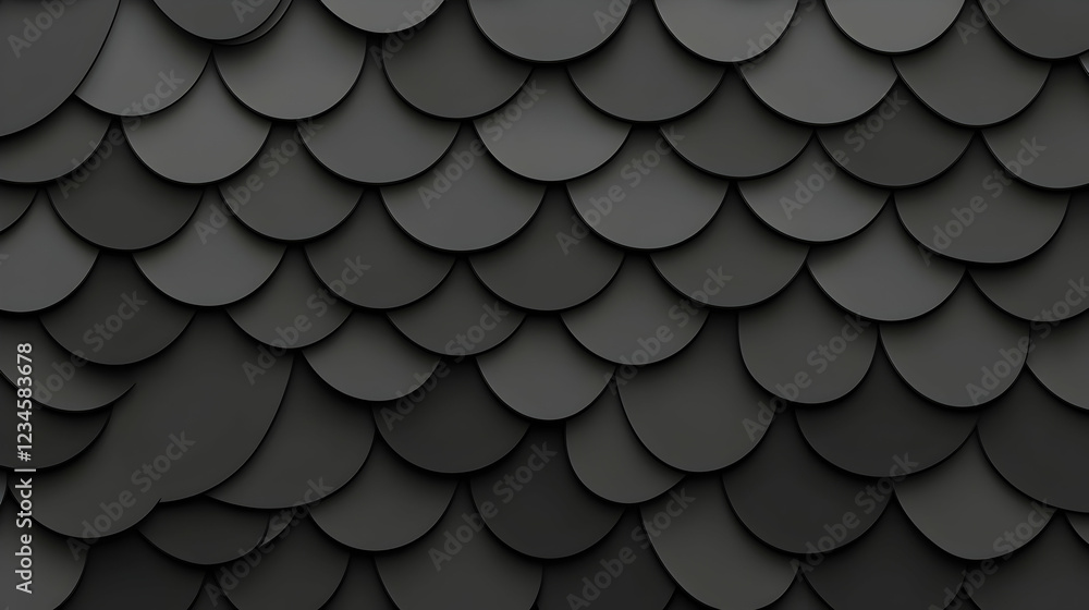 Poster abstract dark grey scale pattern background, ideal for website design or presentations