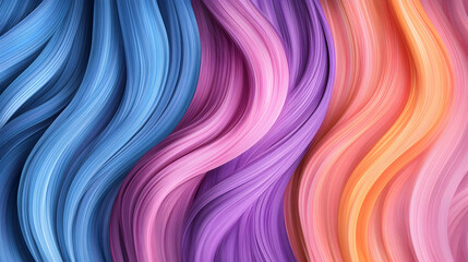 Fototapeta premium Abstract colorful wave background design
