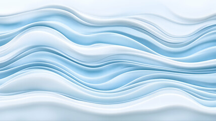 Fototapeta premium Abstract light blue wave pattern background, ideal for website design or presentation