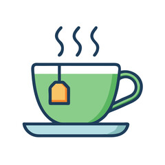 tea cup icon design