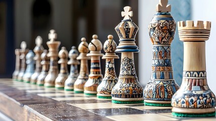 Differences Diversity Awareness, A Culturally Diverse Chessboard Representing Strategic Diversity