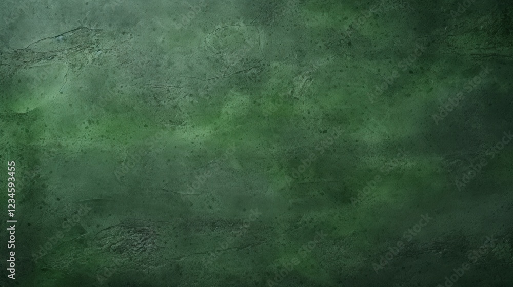 Poster dark green concrete wall background with textured surface ideal for various design applications and 