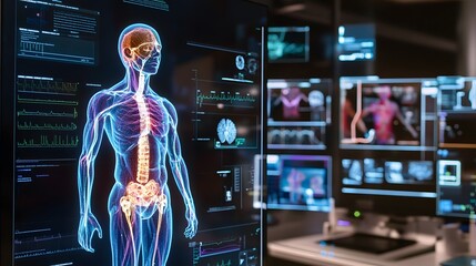 3d rendered illustration of an ray