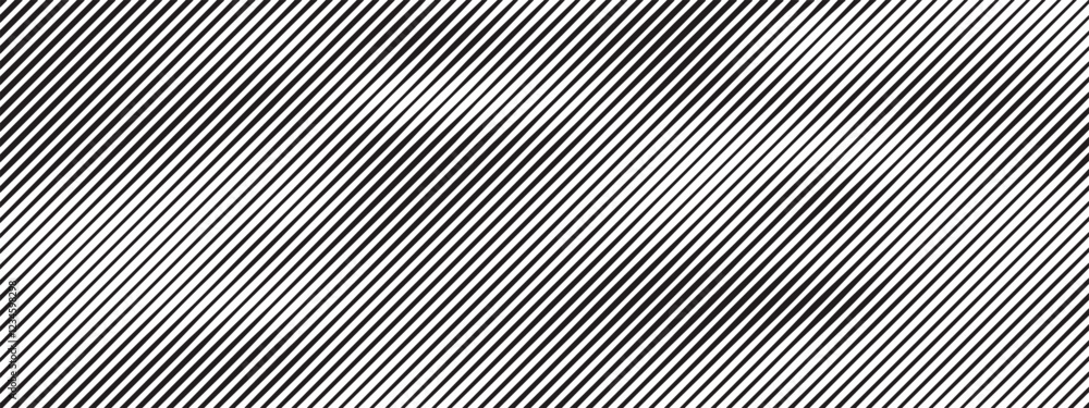 Poster diagonal lines pattern. thin stripe background. modern texture for poster, banner, cover. slash blac
