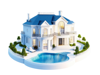 Real estate luxury house property