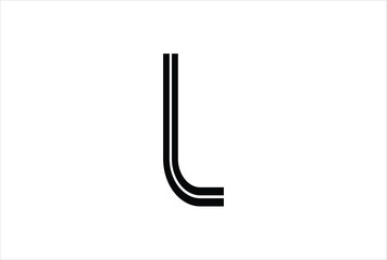 Elegant Letter L logo Vector Template Initial Letter L Logo Design. Creative And Modern L logo