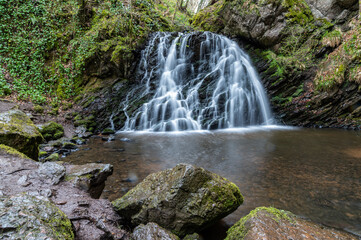 Obraz premium Fairy Glen waterfall.