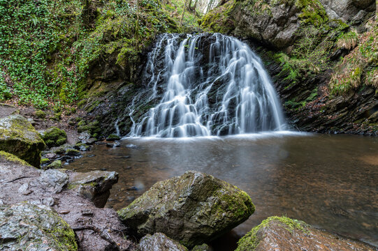 Fairy Glen waterfall.