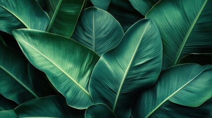 Fototapeta premium A close up of a leafy green plant with a lot of veins