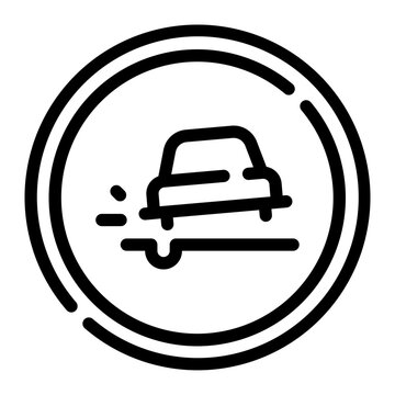 recommend clip art: pothole line icon