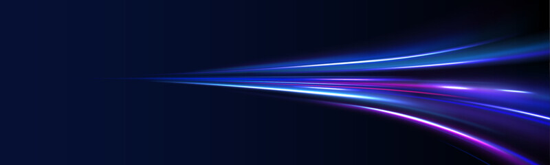Obraz premium Iight background, speed, wavy, swirl,curve,speedy,vector. Abstract background rotational border lines. Neon stripes in the form of drill, turns and swirl. 
