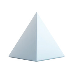 pyramid isolated on white background