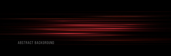 Particle motion effect. Magic of moving fast lines. Png special effect, speed line. Laser beams, horizontal light rays. Glowing flare spark and flash lights, luminous trail.